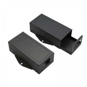 Cutie de timbru din aluminiu anodizat Carcasă electronică din aluminiu