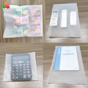 Geantă personalizată cu dimensiuni multiple, rezistentă la apă, 100% biodegradabil, amidon de porumb, îmbrăcăminte din plastic, sac de etanșare pentru ambalare