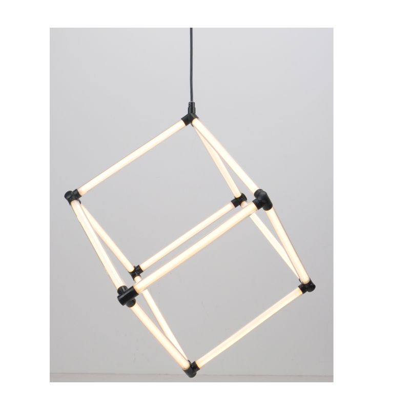 Lampă cu pandantiv modern LED cu tub acrilic