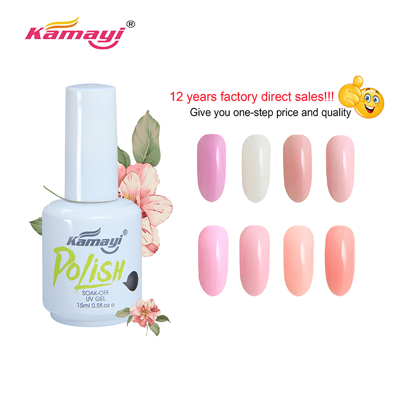 Vânzare fierbinte kamayi manichiura culoare profesională gel de unghii set de culori culori etichete private Uv Led gel gel lac de unghii