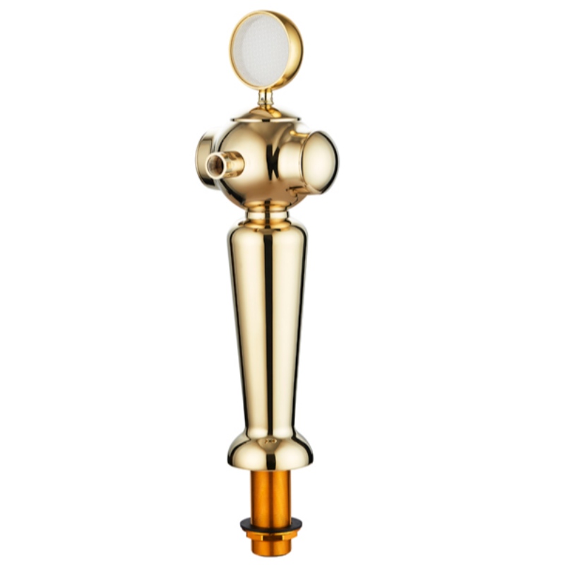 PVD Brass 5 Faucets Vase Form Beer Tower pentru restaurant