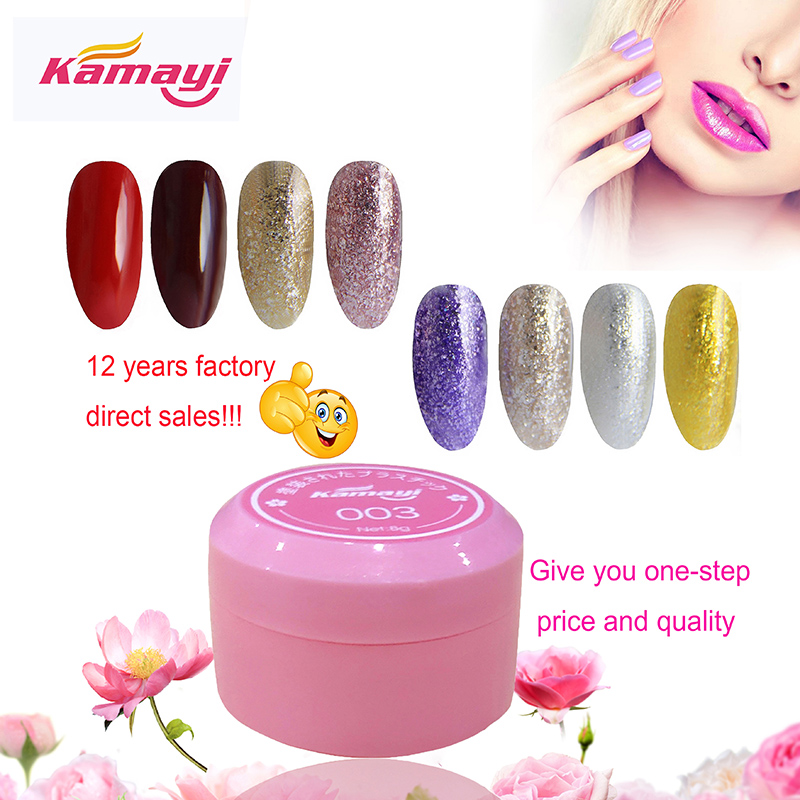 Kamai 2019 nou produs 48 de culori vopsea gel lac de unghii gel UV înmuiere gel UV lac de unghii