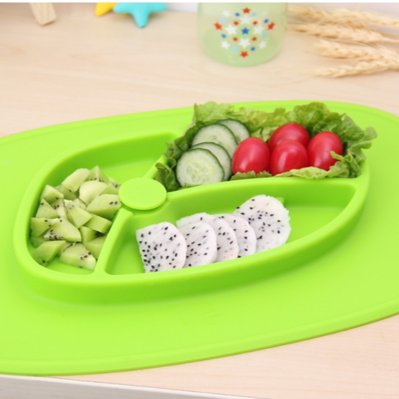 Tapet de masă din silicon pentru copii, hârtie de alimentare cu hârtie creativă pentru alimente de casă