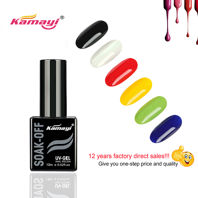 Kamayi China Producător 72 de culori LED gel natural Polonez înmuiați culoarea gelului Label privat gel UV pentru unghii