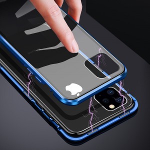 Pentru carcasa iPhone 11 cu cutie magnetică cu adsorbție magnetică