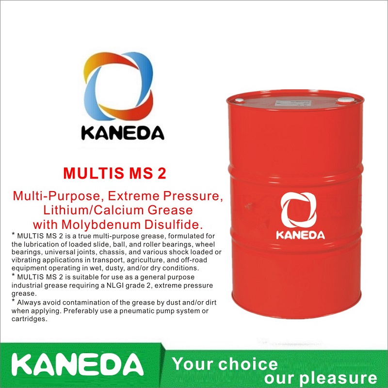 KANEDA MULTIS MS 2 Poliție multifuncțională, presiune extremă, grăsime litiu / calciu cu disulfură de molibden.