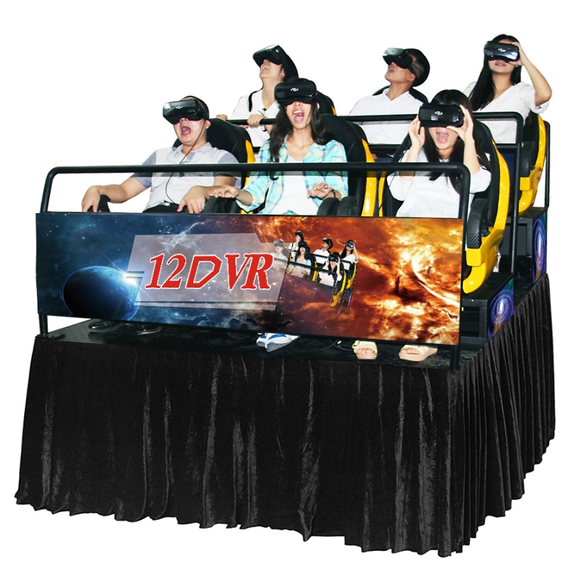 Vânzare caldă distracție realitate virtuală scaun 9Dvr cinema 6 locuri 9dvr pentru familie