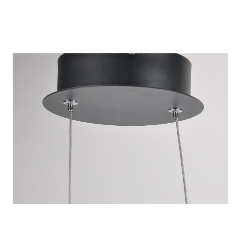 Lămpi pandantive cu LED -uri cu inel rotund acrilic și cu funcție de reglare