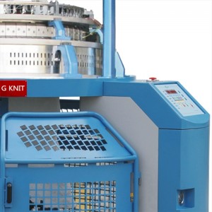Corea 4 track single jersey jacquard circular crosting machine