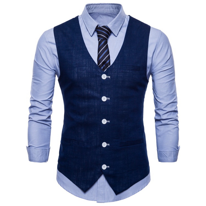 100% Poliester Vest / Waistcoats