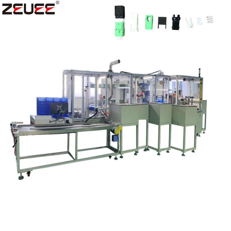 Mașină automată de asamblare conector electric SC / LC