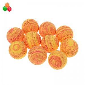 Noul produs de înaltă calitate, bile din spumă de eva, de dimensiuni personalizate, imprimeu bile moi din spumă eva pentru terenuri de golf \/ masaj \/ copii