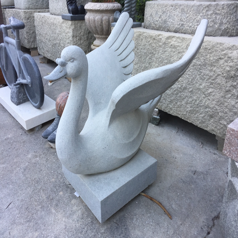 Girafa Swan Pește Sculpturi în piatră și sculpturi Lucrări de mână naturale pure