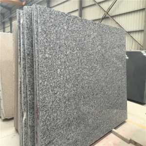 Spray placă de granit alb cu val de mare