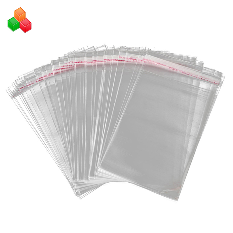 personalizate puternice transparente autoadezive etanșare îmbrăcăminte din plastic sac de ambalare opp pungi din plastic pentru îmbrăcăminte / tricou / gustare