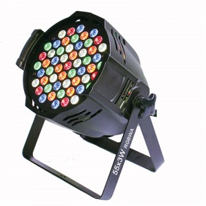 55 * 3w RGBWA lumina