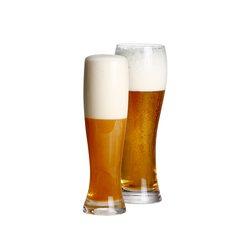 Sanzo 700ml Sticla de bere personalizată 16oz 2 Ochelari de bere diferiți, ochelari de bere