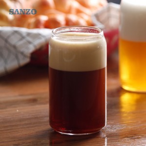 Sanzo 500ml Beer Mug Glass Beer Custom Muguri de bere ieftine Nonic Glass
