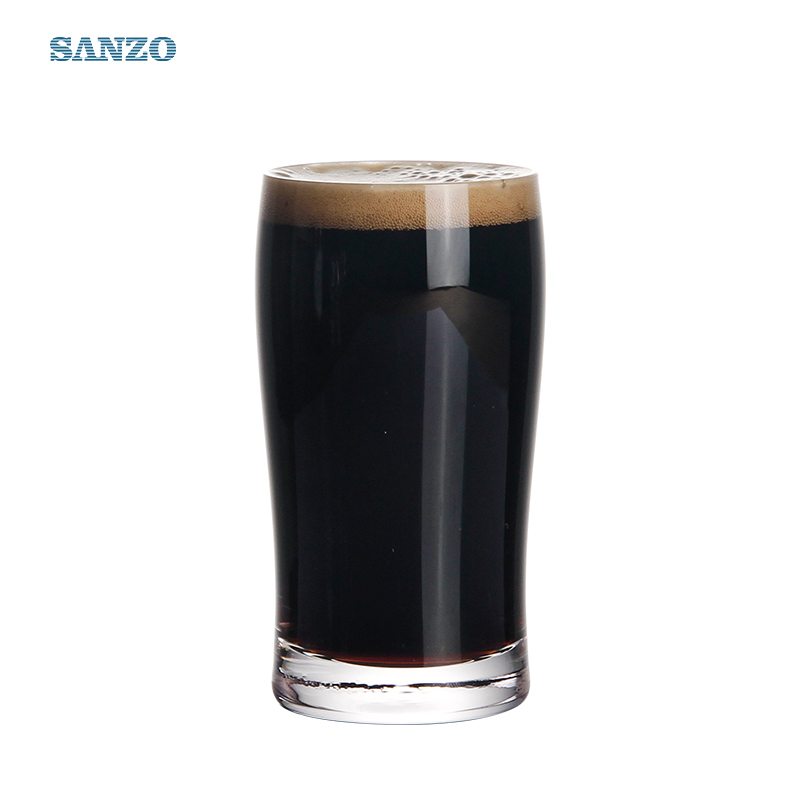 Sanzo 7 Oz Mini Beer Mug Personalizați logo-ul de imprimare Beer Glass Panou de sticlă Beer Glass