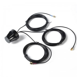 IP67 Utilizare în aer liber Suport cu șurub GPS Glonass 4G LTE WIFI Antena Combo Antenă combinată Suport pentru acoperiș