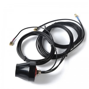 IP67 Utilizare în aer liber Suport cu șurub GPS Glonass 4G LTE WIFI Antena Combo Antenă combinată Suport pentru acoperiș