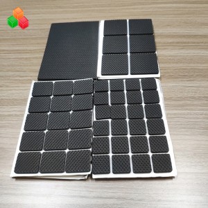 Dongguan proiectat dimensiune auto-adeziv mobilier de cauciuc suport pentru picioare de masă pad de protecție picior eva picior picior picior picior picior picior de scaun cu spumă