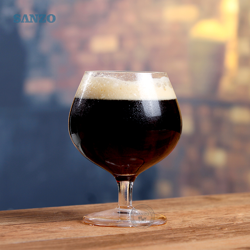 Sanzo Bar Beer Glass Ochelari de bere Mouthblow personalizați Sticla de bere personalizată