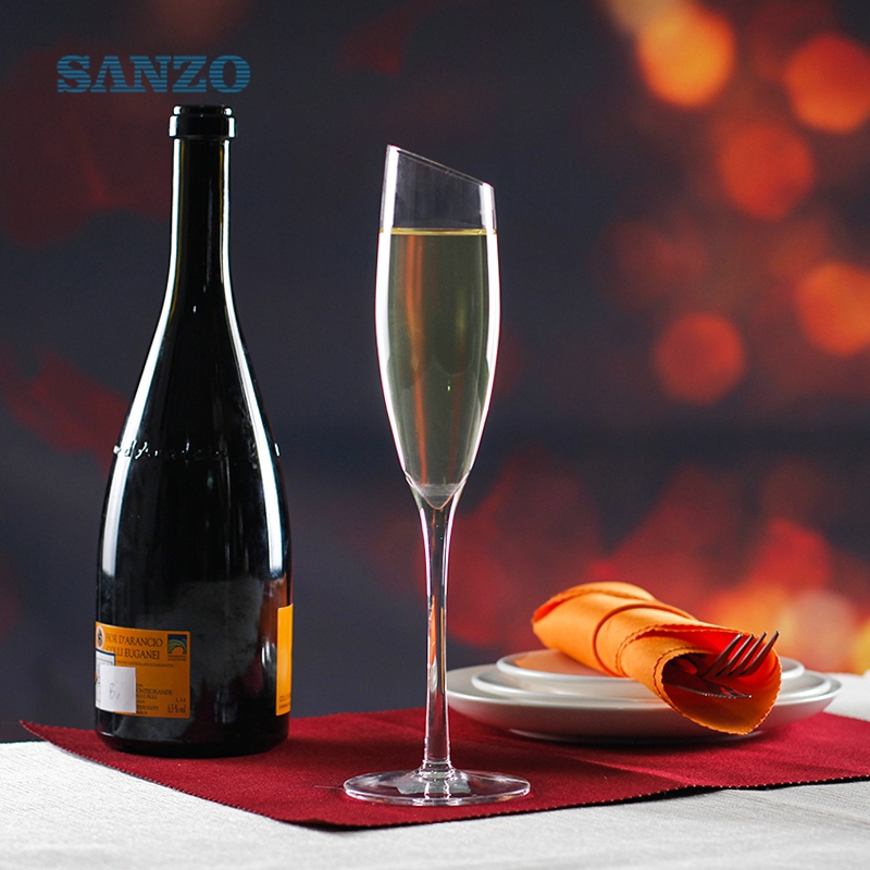 SANZO Boemă Șampanie Șampanie Personalizată Artizanală Cupa de Șampanie Promoțională Vânzare la cald Sticlă de șampanie colorată