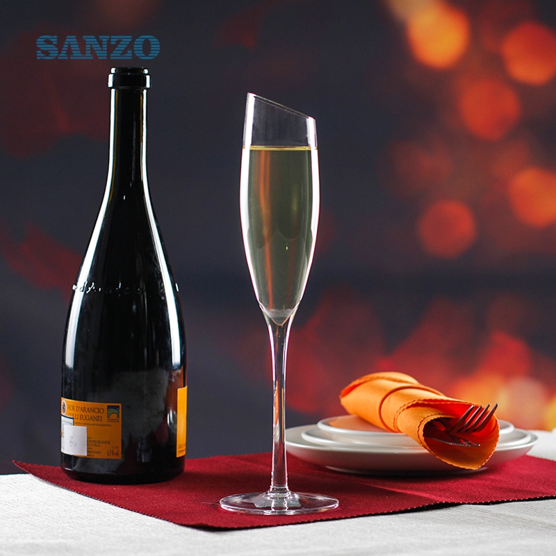SANZO Boemă Șampanie Șampanie Personalizată Artizanală Cupa de Șampanie Promoțională Vânzare la cald Sticlă de șampanie colorată