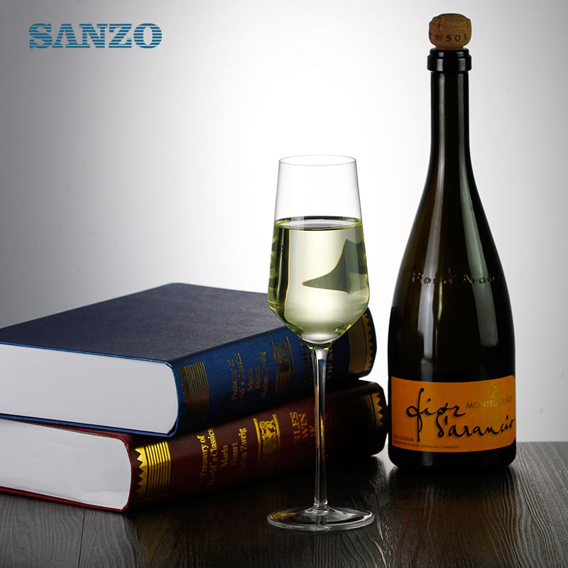 SANZO Negru Leadfree Dimensiune personalizată Băutură de Șampanie Fluturi de șampanie Personalizate Flutură roz Sticlă Șampanie