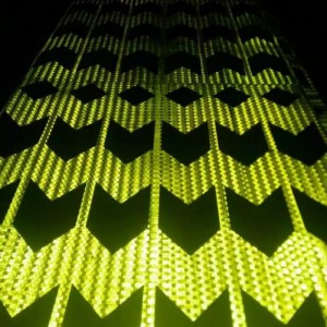 de înaltă calitate personalizate design rutier siguranță rutier alb alb reflector de precauție avertizare din plastic