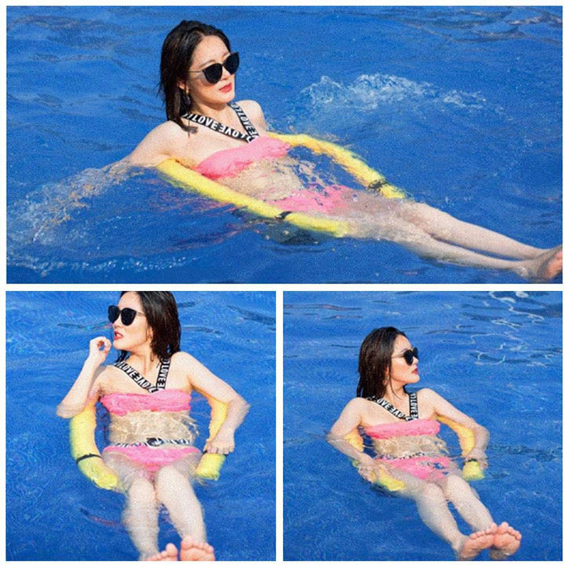 densitate ridicată design grosime culoare apă sport înot flotant epocă plutitoare tub din spumă din polietilenă bazin pentru piscină pentru bebeluși