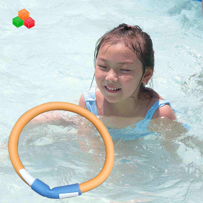 Cea mai vândută promoție rotundă tăiță din spumă din polietilenă solidă dimensiune diferită culoare EPE EVA tubul cu piscină din spumă