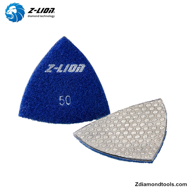 ZL-QH18 Garnituri de lustruire diamantate brăzdate cu vid