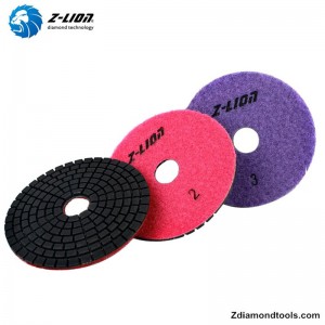 ZL-123A Pernele umede de lustruire din rășină diamantată pentru piatră