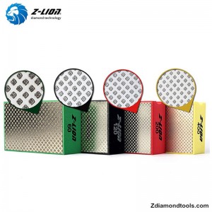 ZL-37CS plăcuțe de lustruit manual cu diamant de calitate ieftină pentru sticlă