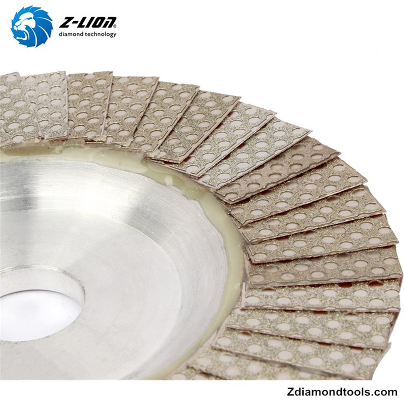 ZL-WMC6402 Disc de slefuire din beton din aluminiu de 5 inch pentru piatră