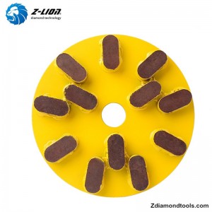 Disc de măcinare a cupei cu diamant din rășină ZL-16MS pentru marmură, lustruire granit