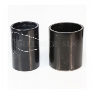 Racitor de vin din marmura neagra