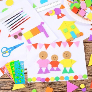 Vânzări la cald de înaltă densitate colorat 2mm 6mm 10mm papuci memorie EVA spumă dimensiuni personalizate siguranță foi de cauciuc pentru ambalare