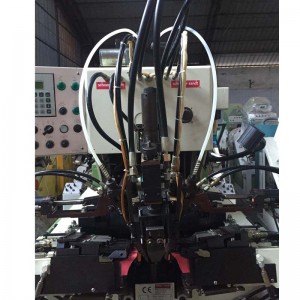 Scaun cu toc pentru pantofi Schoen Sandt 6400CC și mașină de durată laterală.