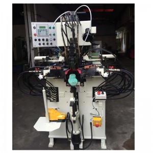 Scaun cu toc pentru pantofi Schoen Sandt 6400CC și mașină de durată laterală.