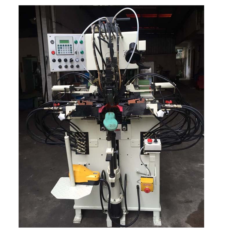 Scaun cu toc pentru pantofi Schoen Sandt 6400CC și mașină de durată laterală.