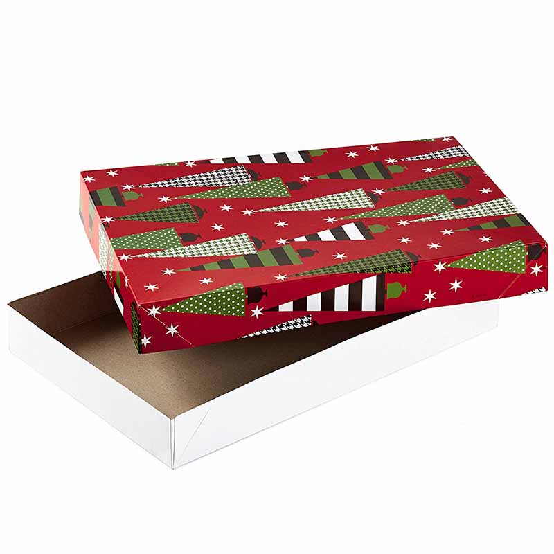 Noua cutie de hârtie pentru ambalare, cutie pentru ambalaje cadou, cutie pentru ambalaje cu ciocolată ， cutii de ambalare de Crăciun