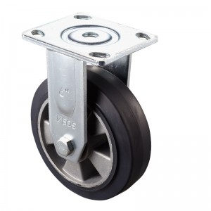 Heavy Duty - Carcasă placă cromată cu roată Black2 TPE