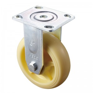 Heavy Duty - Carcasă placă cromată cu roată TPE white3