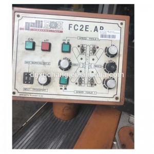 4 roti Mașină de șlefuit Galli de șlefuit folosită pentru curea din piele