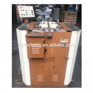 4 roti Mașină de șlefuit Galli de șlefuit folosită pentru curea din piele