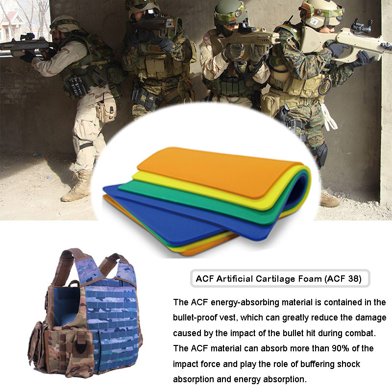 Protecție standard Armură corporală pentru armă cu glonț Vestă de protecție Materiale pentru perne et ACF）