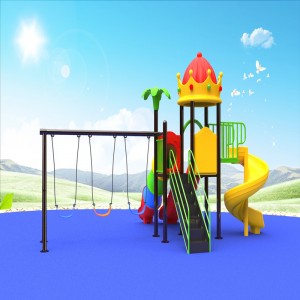 Echipament de joacă pentru acoperiș în aer liber, acoperiș de joacă, cu joc de tobogan pentru copii pentru copii